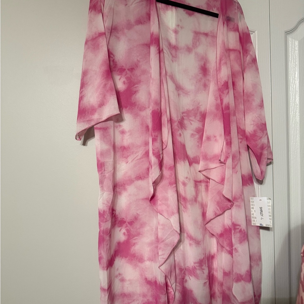 LuLaRoe Large Women's Shirley Kimono